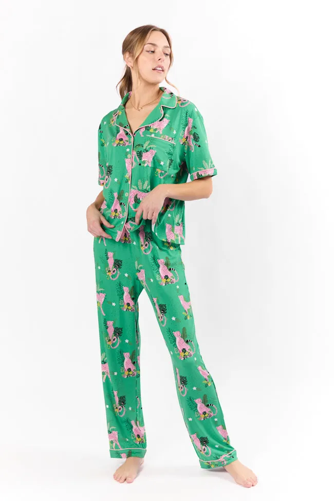 Under the Stars In The Wild Short Sleeve Pajama Top FINAL SALE sold by Pink Lily product image thumbnail 4