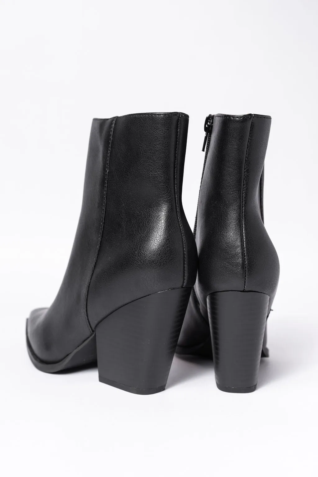 Ellison Black Pointed Toe Booties FINAL SALE sold by Pink Lily product image thumbnail 5