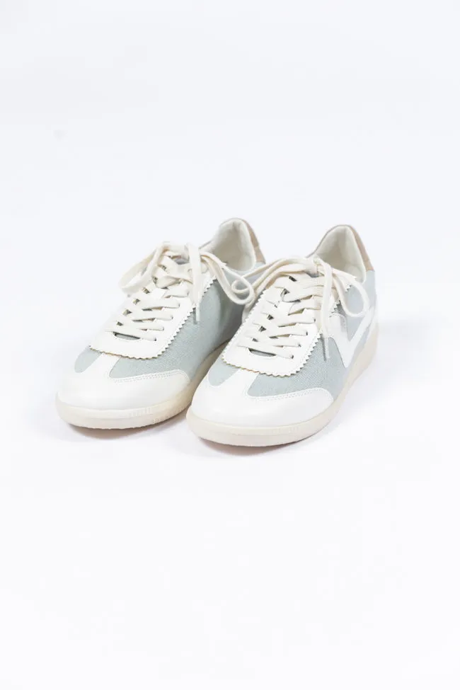 Tiffany Light Blue Denim Swirl Sneakers FINAL SALE sold by Pink Lily product image thumbnail 3