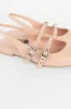 Margot Nude Pointed Toe Double Strap Flats FINAL SALE sold by Pink Lily