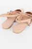 Margot Nude Pointed Toe Double Strap Flats FINAL SALE sold by Pink Lily