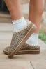 Sydney Leopard Short Slip-On Booties sold by Pink Lily