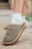 Sydney Leopard Short Slip-On Booties sold by Pink Lily