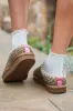 Sydney Leopard Short Slip-On Booties sold by Pink Lily