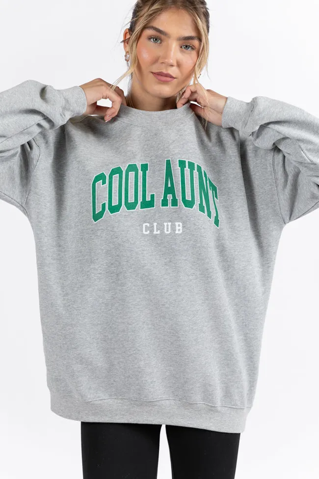 Cool Aunt Club Light Grey Graphic Sweatshirt sold by Pink Lily product image thumbnail 3