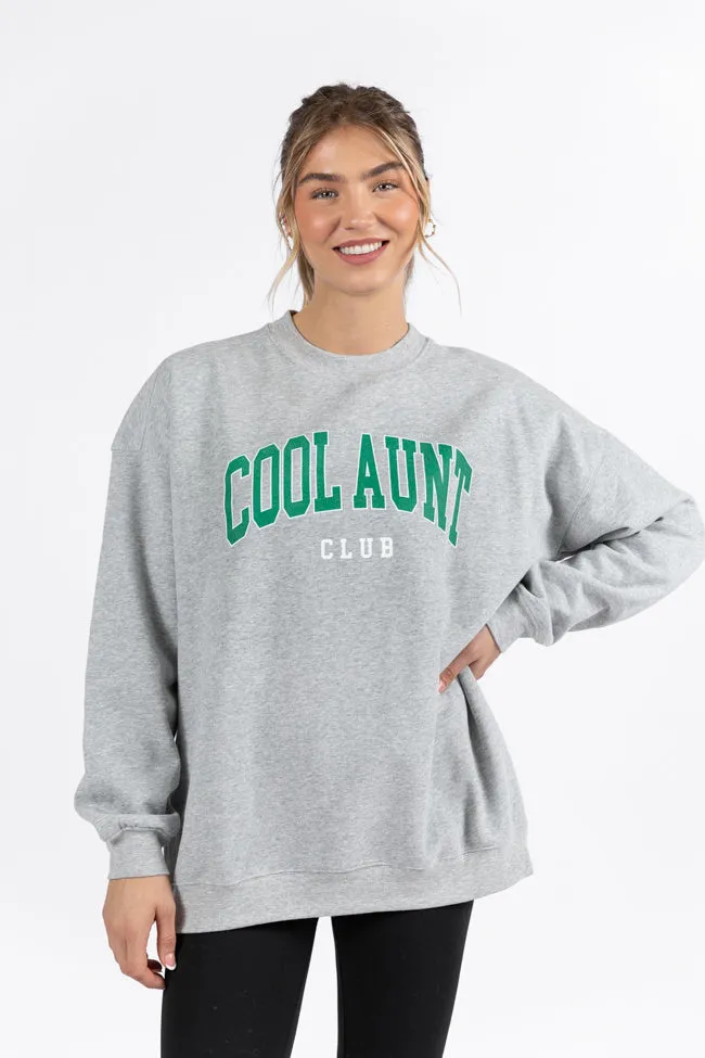Cool Aunt Club Light Grey Graphic Sweatshirt sold by Pink Lily product image thumbnail 2