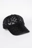 Black Eyelet Hat sold by Pink Lily