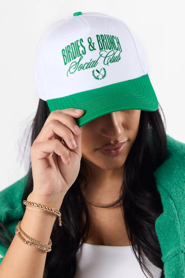 Birdies & Brunch Green Trucker Hat SALE sold by Pink Lily