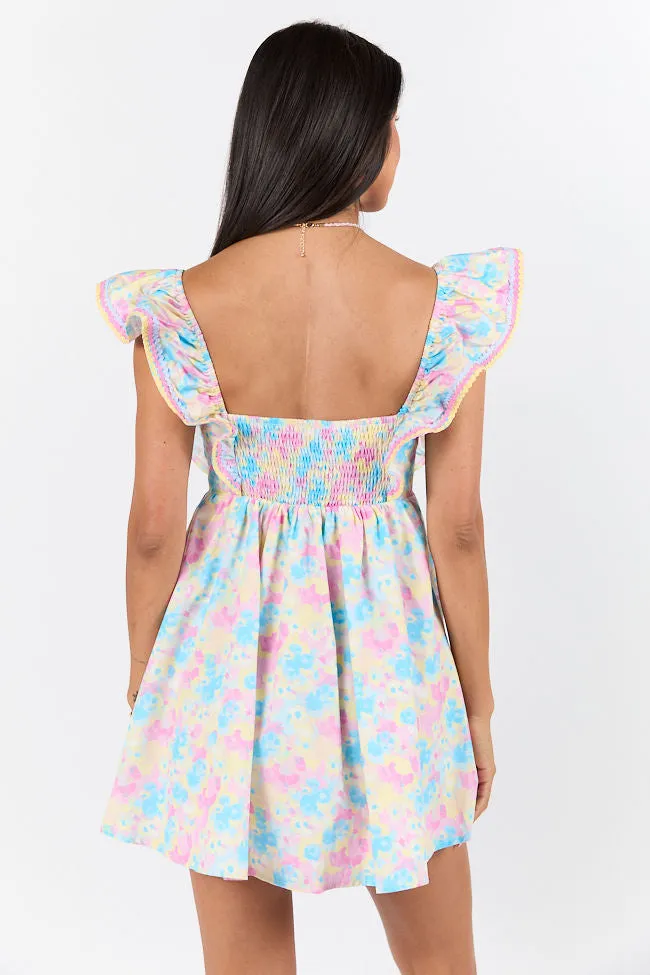 Brighter Days Water Color Mini Dress FINAL SALE sold by Pink Lily product image thumbnail 5