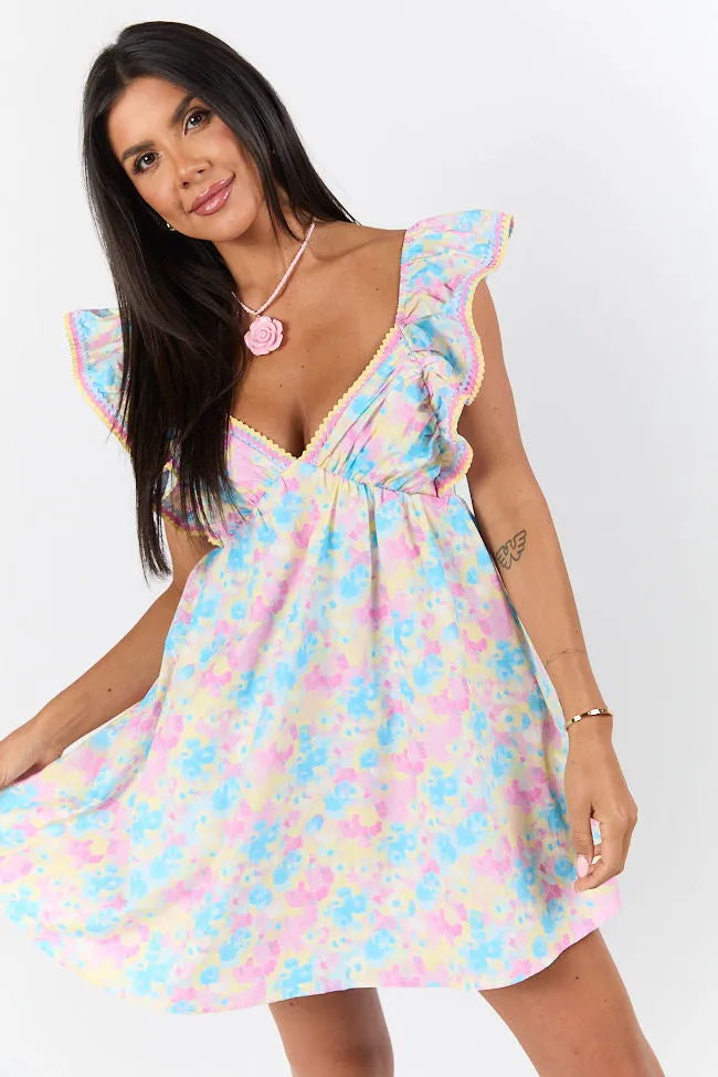 Brighter Days Water Color Mini Dress FINAL SALE sold by Pink Lily