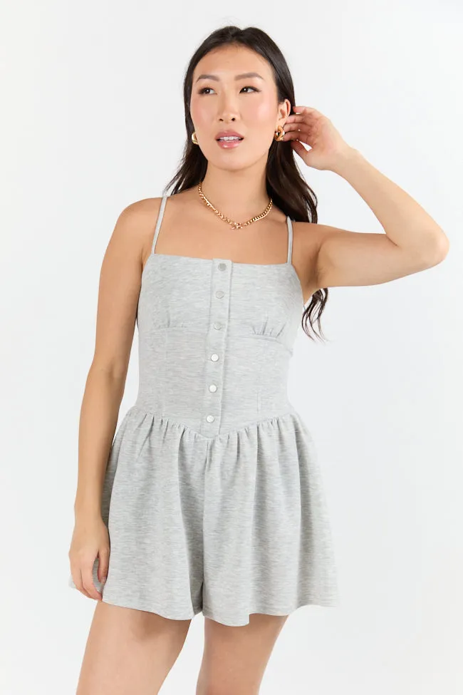 On Set Scuba Terry Bustier Romper sold by Pink Lily product image thumbnail 3