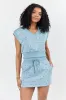 March On Blue Floral Print Knit Vest sold by Pink Lily