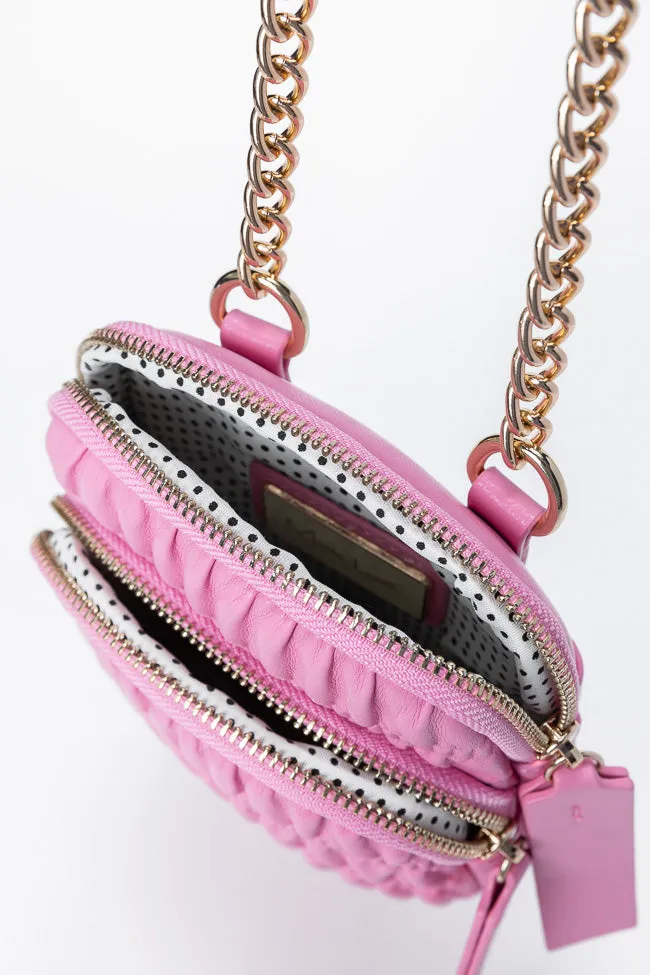 Pink Ruched Crossbody Purse DOORBUSTER sold by Pink Lily product image thumbnail 3