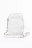 Ivory Ruched Crossbody Purse SALE sold by Pink Lily