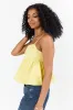 Pinky Promise Yellow Bubble Hem Tank SALE sold by Pink Lily