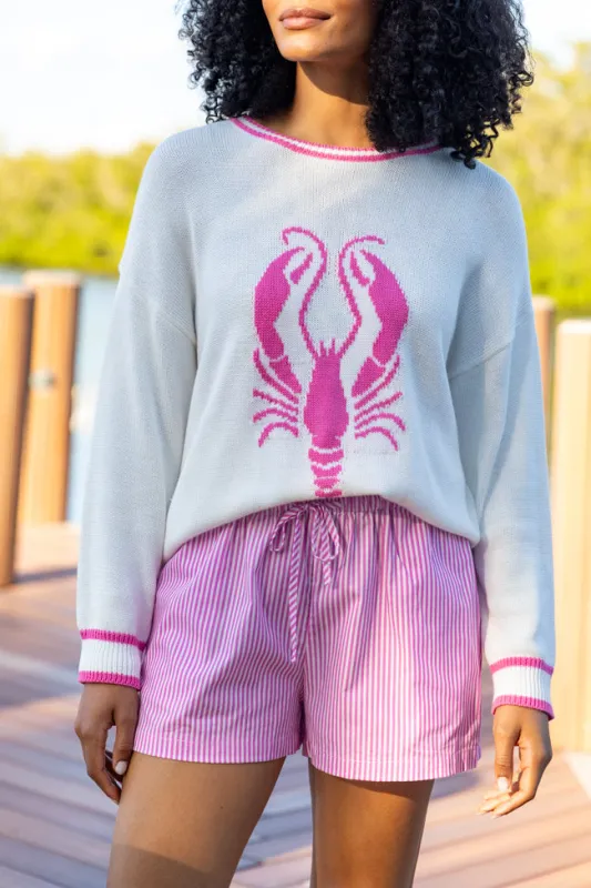 Never Leave Pink Striped Drawstring Shorts FINAL SALE sold by Pink Lily