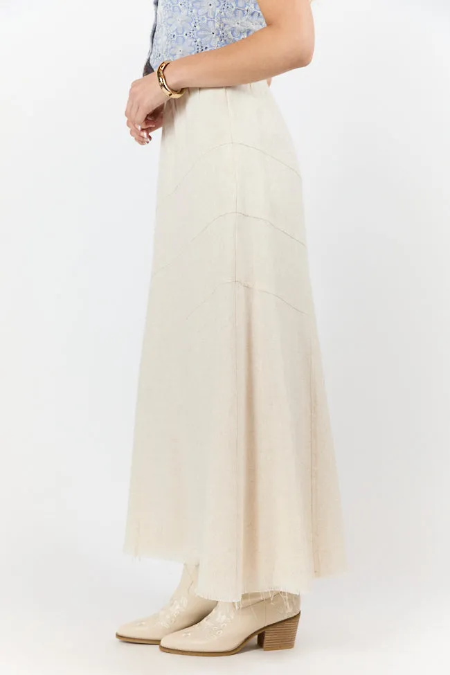 Simple As That Linen Blend Maxi Skirt FINAL SALE sold by Pink Lily product image thumbnail 3