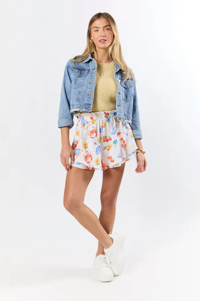 Run Around Town Medium Wash Deconstructed Denim Jacket FINAL SALE sold by Pink Lily product image thumbnail 2