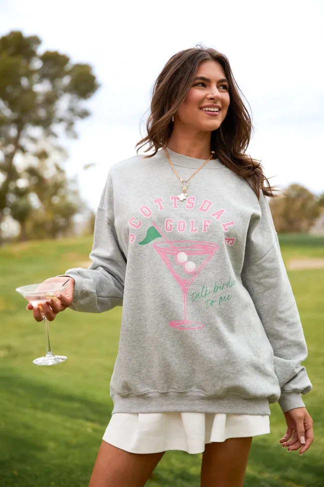 Scottsdale Golf Light Grey Graphic Sweatshirt sold by Pink Lily product image thumbnail 5