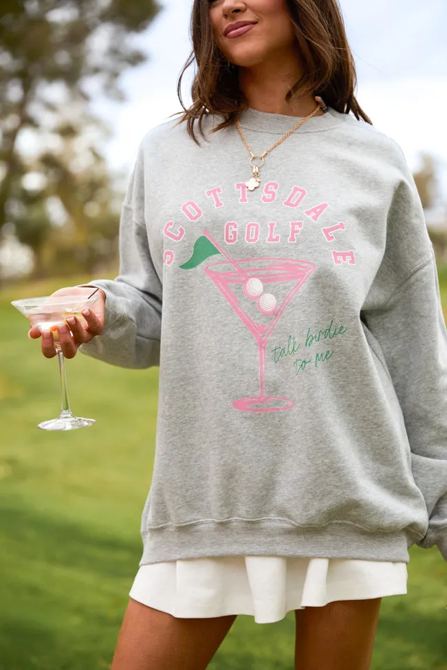 Scottsdale Golf Light Grey Graphic Sweatshirt sold by Pink Lily product image thumbnail 2