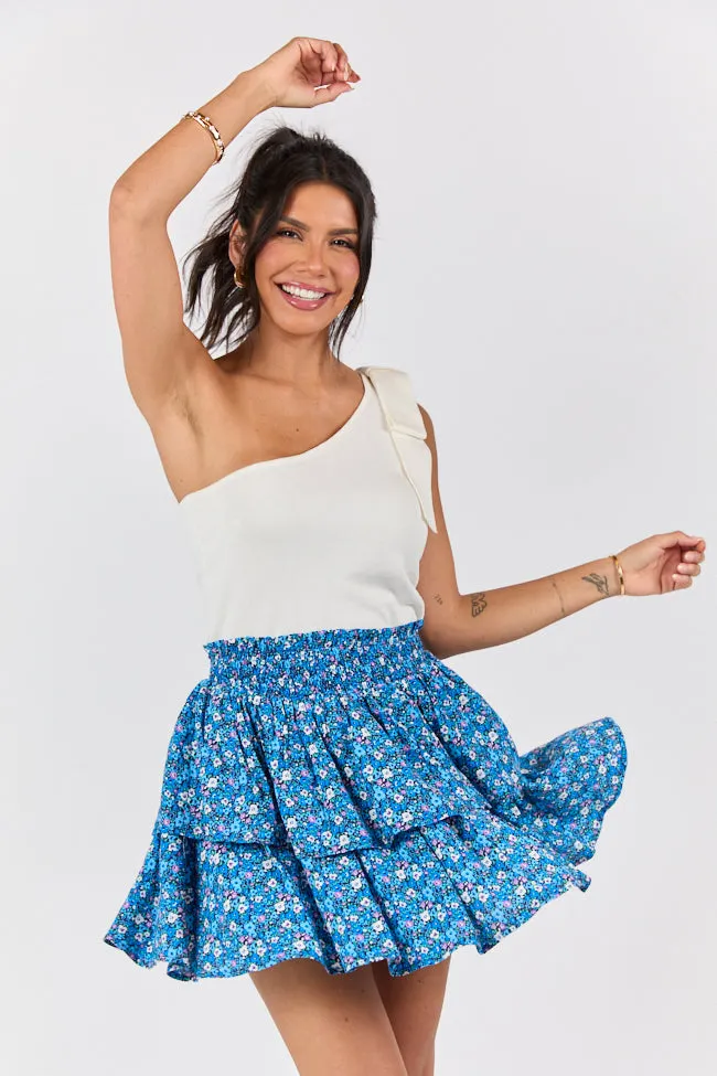 Count Me In Ivory One Shoulder Bow Detail Sweater Tank FINAL SALE sold by Pink Lily product image thumbnail 3
