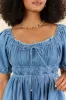 Stockyard Stroll Denim Romper sold by Pink Lily