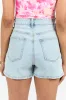 Buttoned Up Light Wash Denim Skort sold by Pink Lily