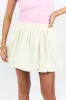 Beauty In Bubbles Cream Mini Skirt SALE sold by Pink Lily