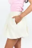 Beauty In Bubbles Cream Mini Skirt SALE sold by Pink Lily