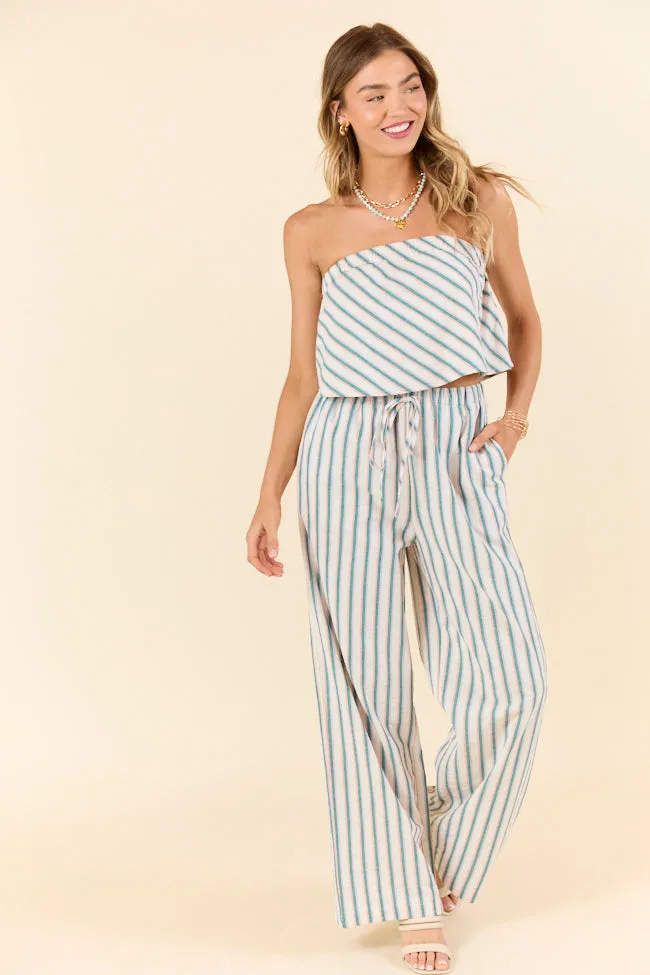 Summer Stripes Strapless Top and Pants Set sold by Pink Lily product image thumbnail 4