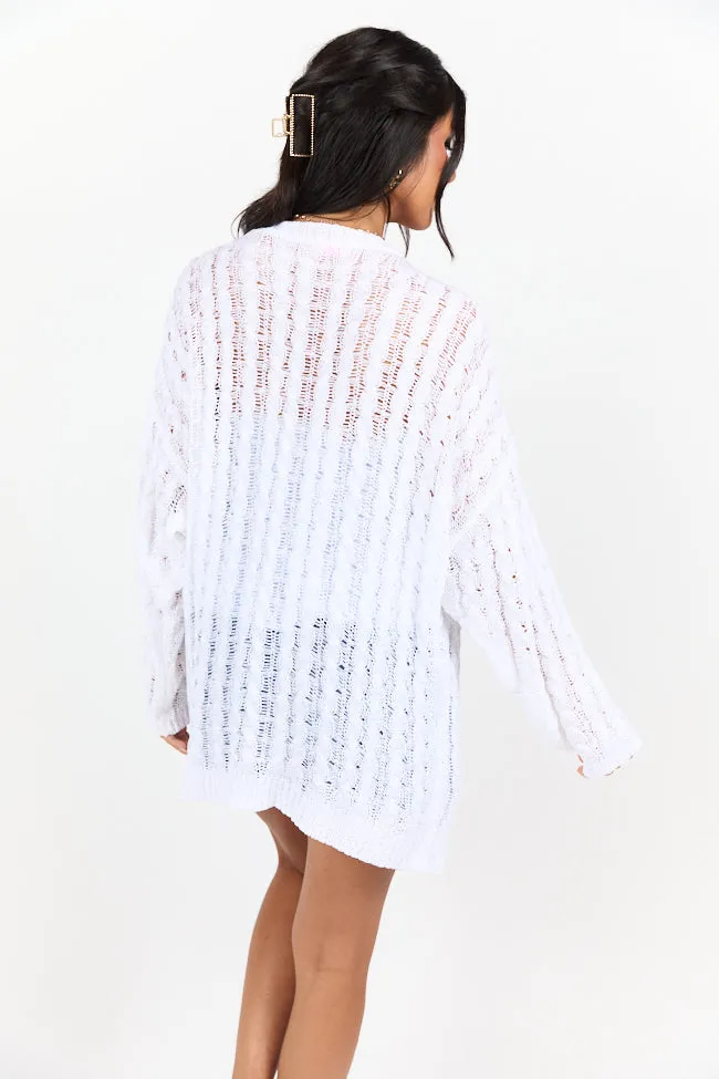 Mellow Moments Ivory Knit Cardigan FINAL SALE sold by Pink Lily product image thumbnail 4