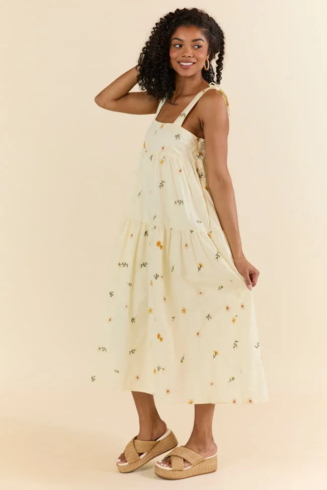 Let's Pick Flowers Embroidered Dress FINAL SALE sold by Pink Lily product image thumbnail 5