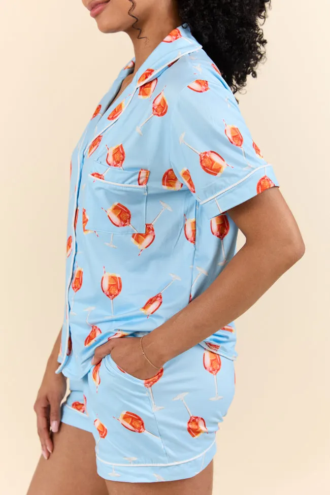 Spritz Before Bed Pajama Set FINAL SALE sold by Pink Lily product image thumbnail 5