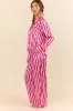 That's Our Secret Striped Satin Pajama Set SALE sold by Pink Lily