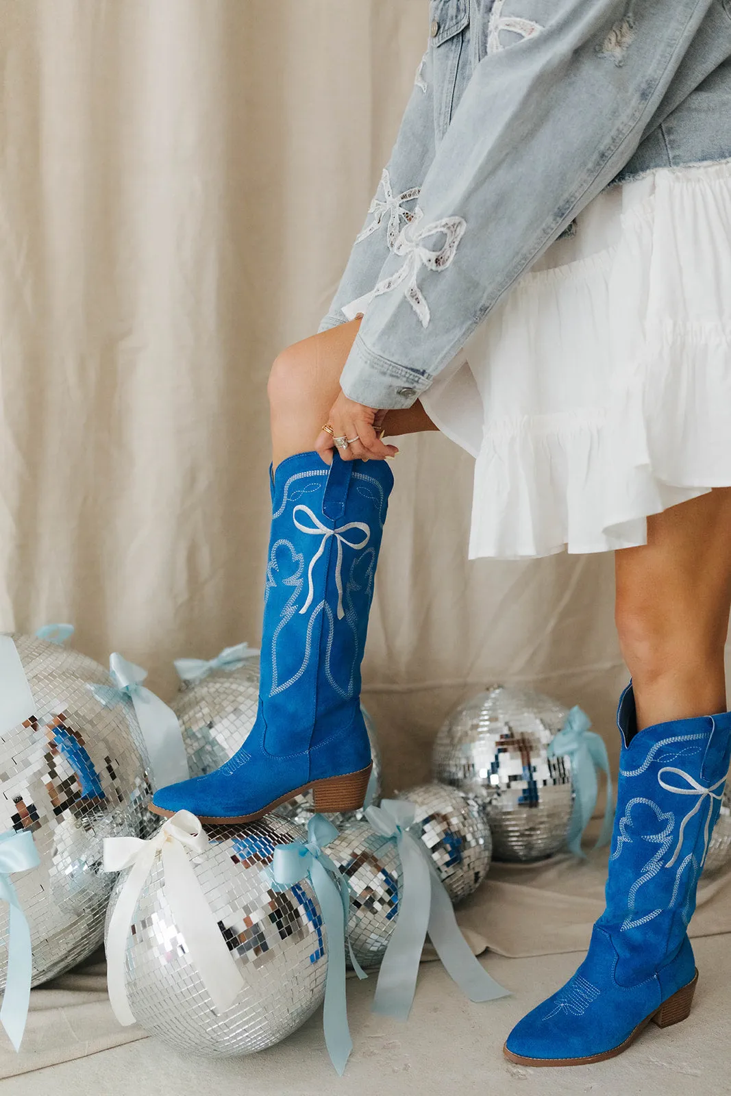 Boss Bow Boots sold by Pink Lily product image thumbnail 2