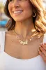 Gold Multi Charm Necklace sold by Pink Lily