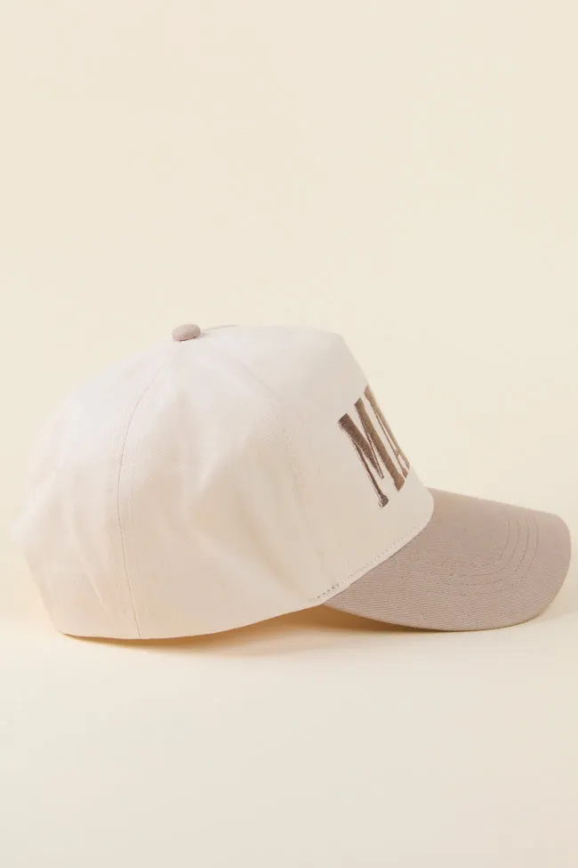 Mama Beige Trucker Hat sold by Pink Lily product image thumbnail 2