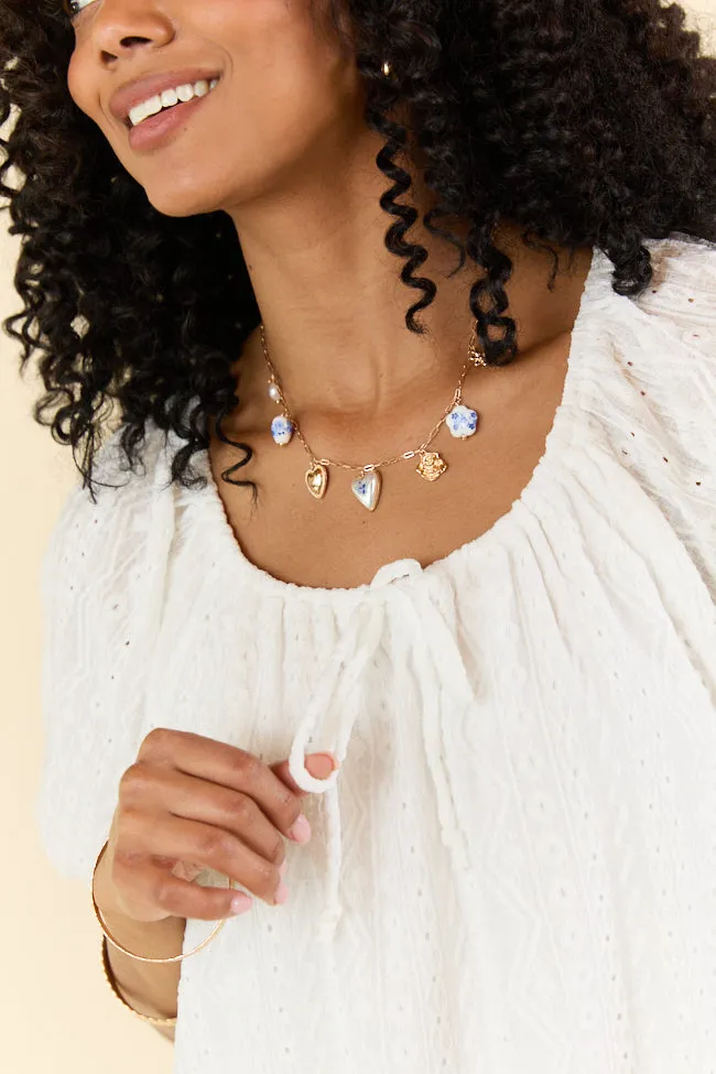 On A Whim White Knit Eyelet Short Sleeve Dress FINAL SALE sold by Pink Lily product image thumbnail 4