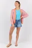 You're My Muse Pink, Orange, and Mint Multi Stripe Cardigan FINAL SALE sold by Pink Lily
