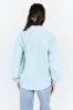 Here Lately Green Striped Button Down Top SALE sold by Pink Lily