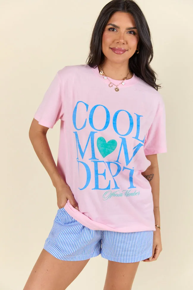 Cool Mom Dept. Light Pink Graphic Tee sold by Pink Lily