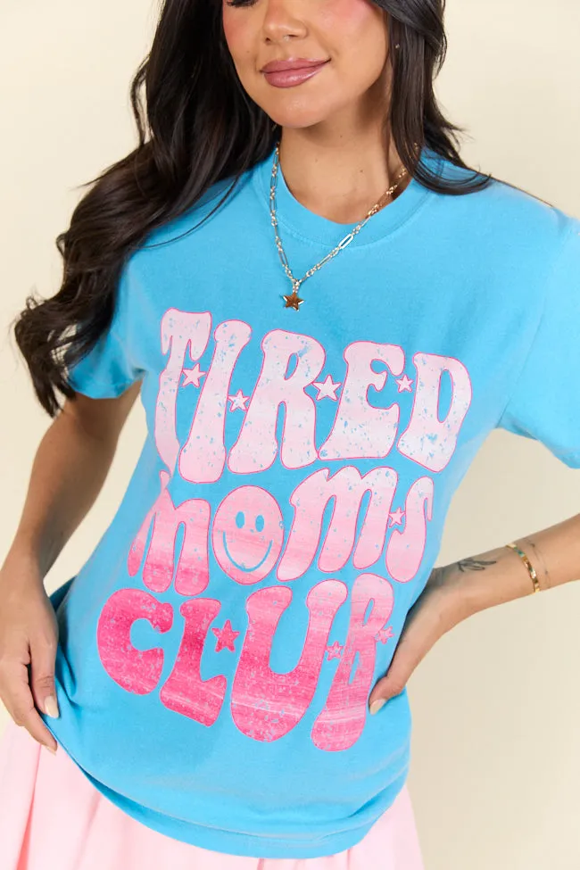Tired Moms Club Sapphire Graphic Tee sold by Pink Lily product image thumbnail 2