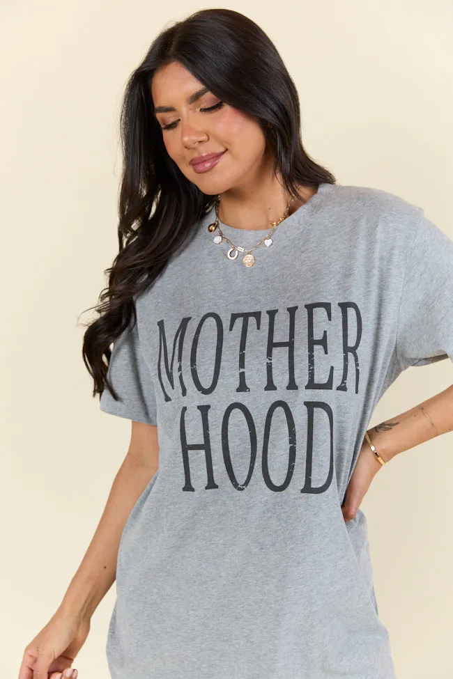 Motherhood Light Grey Graphic Tee sold by Pink Lily product image thumbnail 3