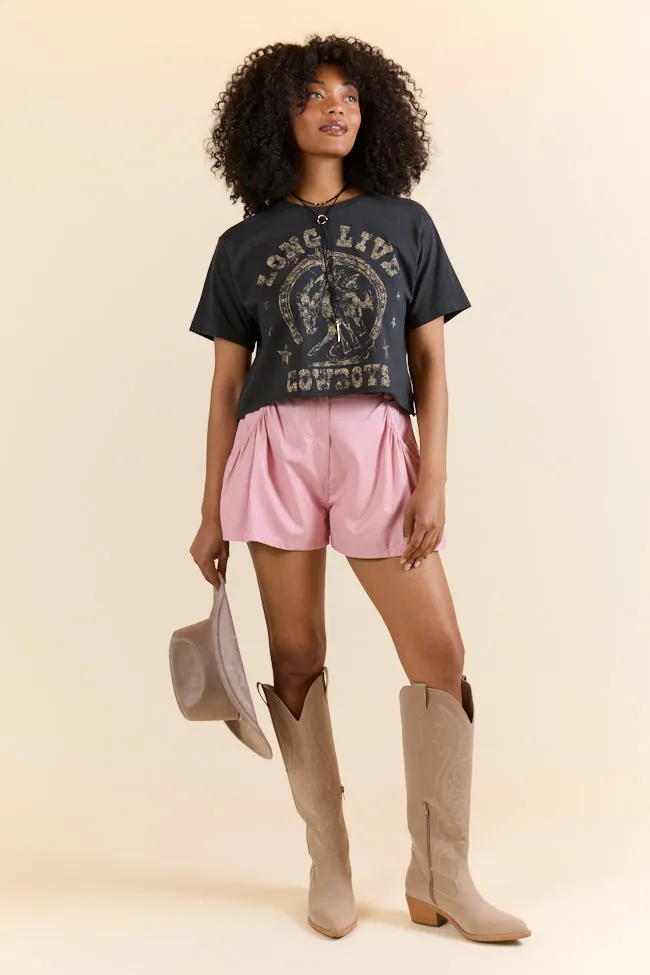 Long Live Cowboys Black Graphic Tee sold by Pink Lily product image thumbnail 5