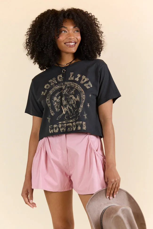 Long Live Cowboys Black Graphic Tee sold by Pink Lily product image thumbnail 4