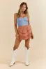 Express Yourself Light Wash Denim Corset Bodysuit sold by Pink Lily