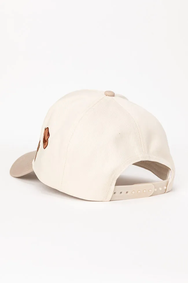 Cowboy Hat Beige Baseball Cap SALE sold by Pink Lily product image thumbnail 4