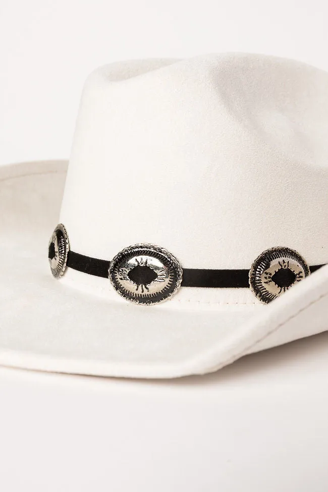 Concho Cream Cowboy Hat SALE sold by Pink Lily product image thumbnail 2