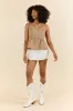 Reverb Radiance White Denim Skort SALE sold by Pink Lily