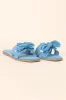 Reagan Denim Bow Sandals FINAL SALE sold by Pink Lily